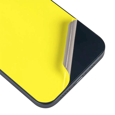 Yellow Solid iPhone 14 Plus Skin